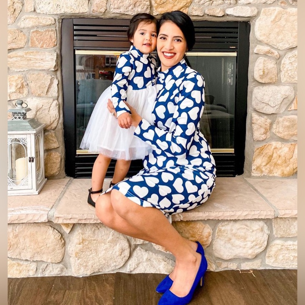 Beautiful matching dresses